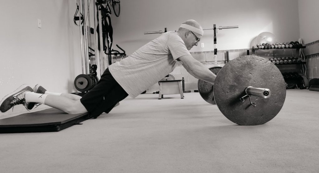 Barbell Rollouts at 40 Plus Personal Training