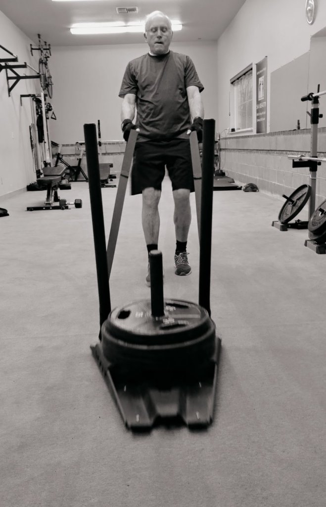 Sled Pulls at 40 Plus Personal Training